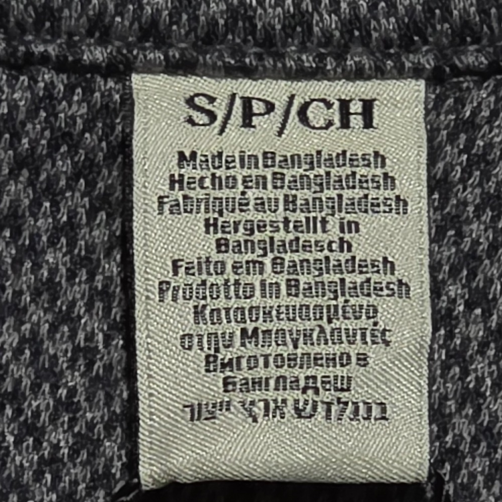 Scotch & Soda Gray Micro Pattern Button-Up Shirt Camp Collar Short Sleeve S - Picture 8 of 8